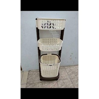 PROMO TERMURAH KERANJANG  BAJU  RAK SERBAGUNA LAUNDRY BASKET 