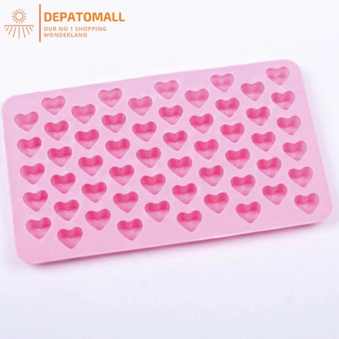 BUY 1 GET 1 Cetakan Coklat Es Batu Ice Cube Tray Mold Model Love