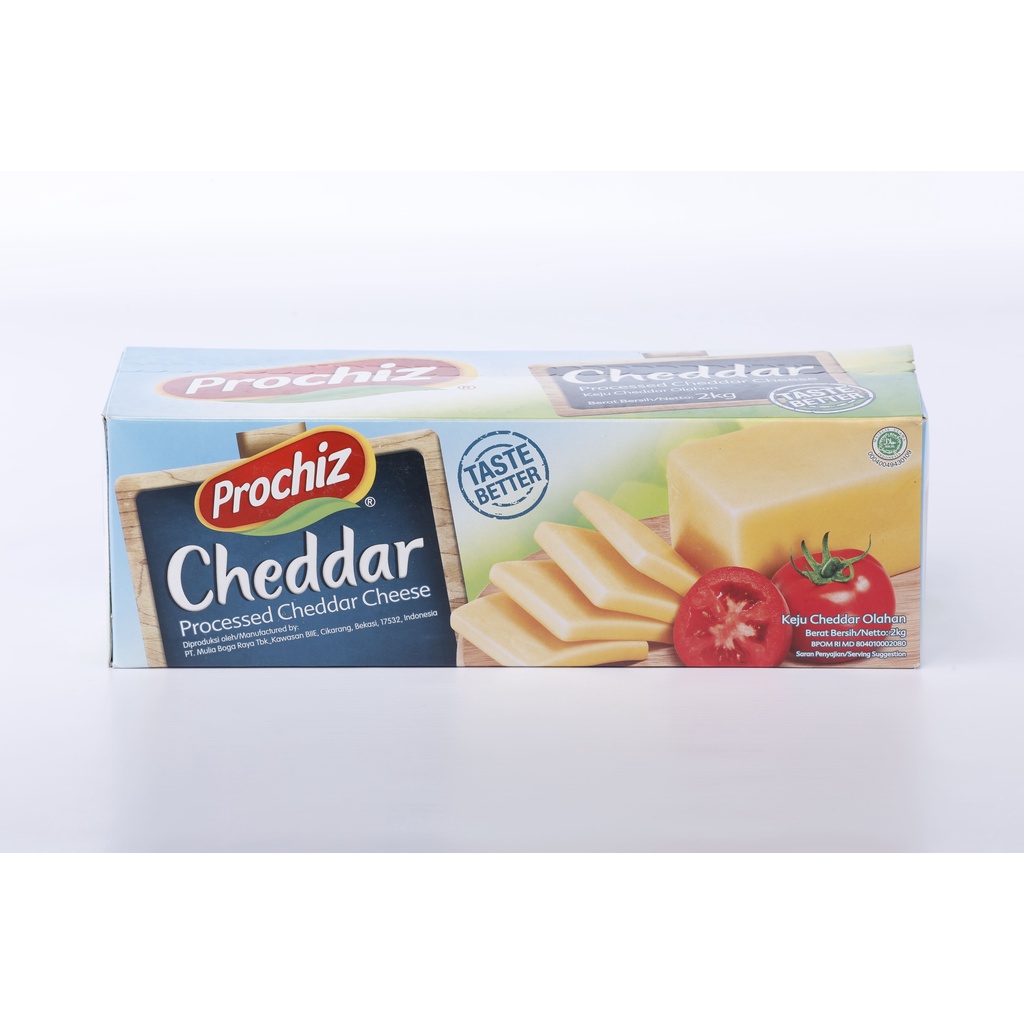 

Keju Prochiz Processed Cheddar Cheese 2 Kg