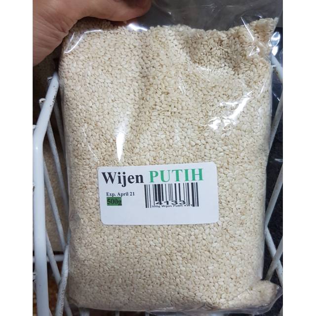 

Wijen Putih / White Sesame Seeds 500gr