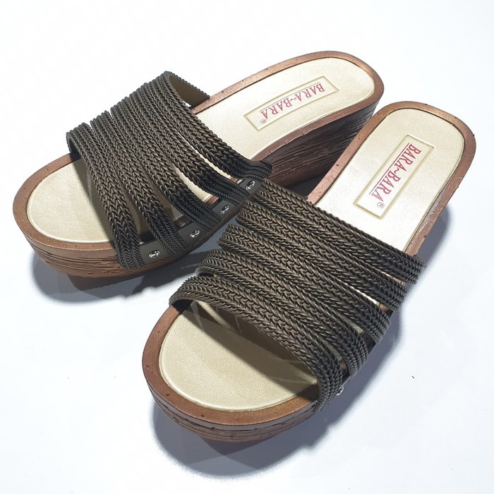 BARA BARA ORIGINAL jelly sandal karet empuk murah selop wanita barabara import AMSB2975KAT6