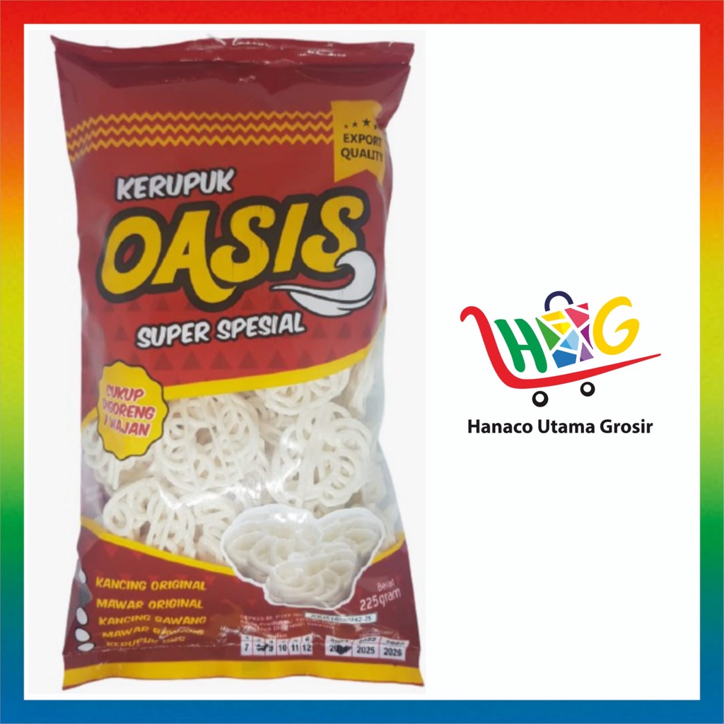 

Krupuk Oasis 225 gr