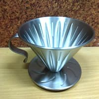 Dripper V60 Stainless 02. Dripper Pour Over V60
