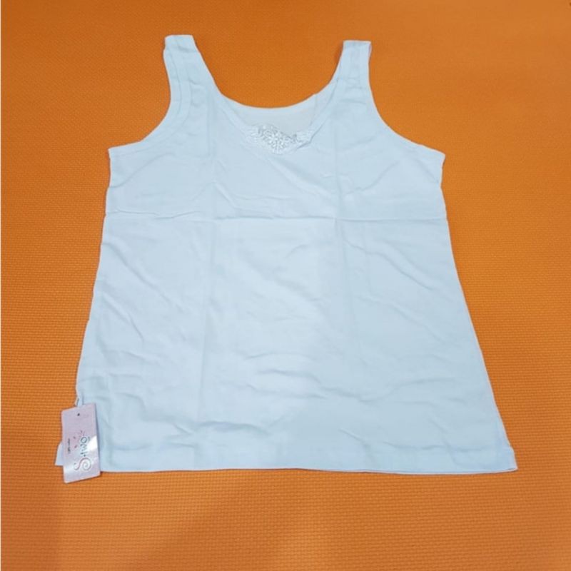 3 pc Kaos singlet wanita dewasa katun merk STWO