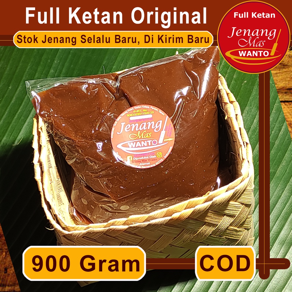 

Jenang Full Ketan Mas Wanto 900 gram Enak, Lezat, Murah, Berkualitas, Legit dan Murah jenang oleh oleh khas salatiga