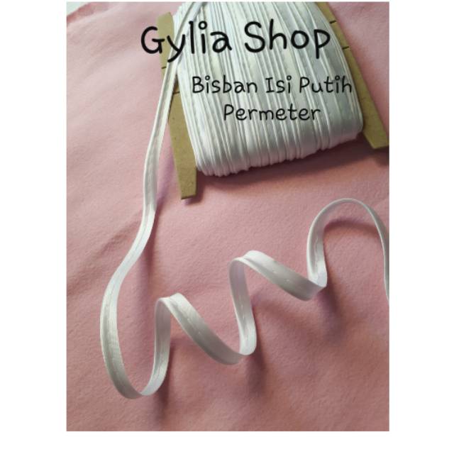 Bisban Putih isi / Lis Baju isi / Bisban isi Meteran