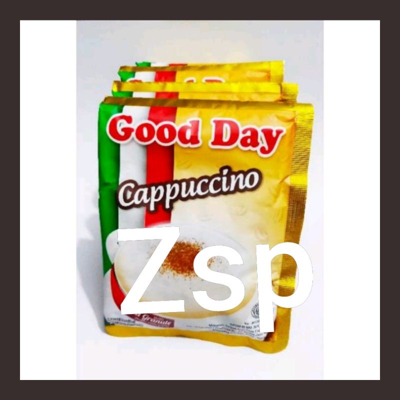 

hot item kopi good day kapucino/isi 1renteng