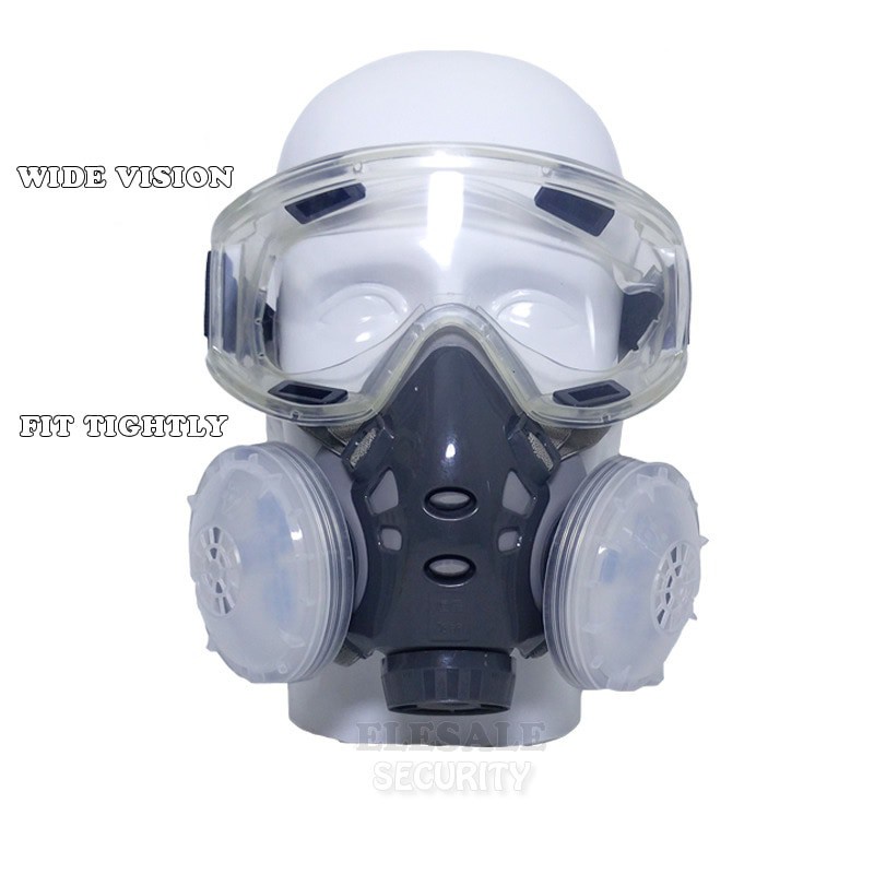 M4V Masker Gas Respirator Anti-Dust Industrial Mask Chemical AMT