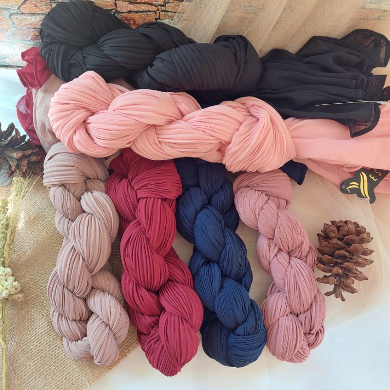 pasmina plisket ori yessana