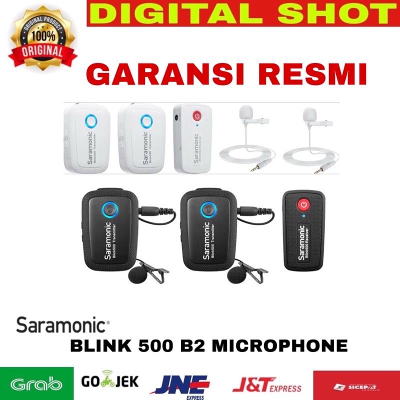Saramonic Blink 500 B2 Dual Channel TX+TX+RX Mic Wireless Lavalier