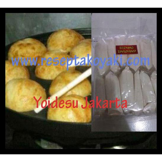 

5N83 Tepung Takoyaki Halal Rasa Asli Jepang, Instant Tanpa Micin, No Masako 8312