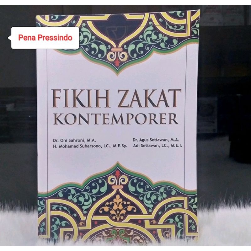 FIKIH ZAKAT KONTEMPORER - ONI SAHRONI