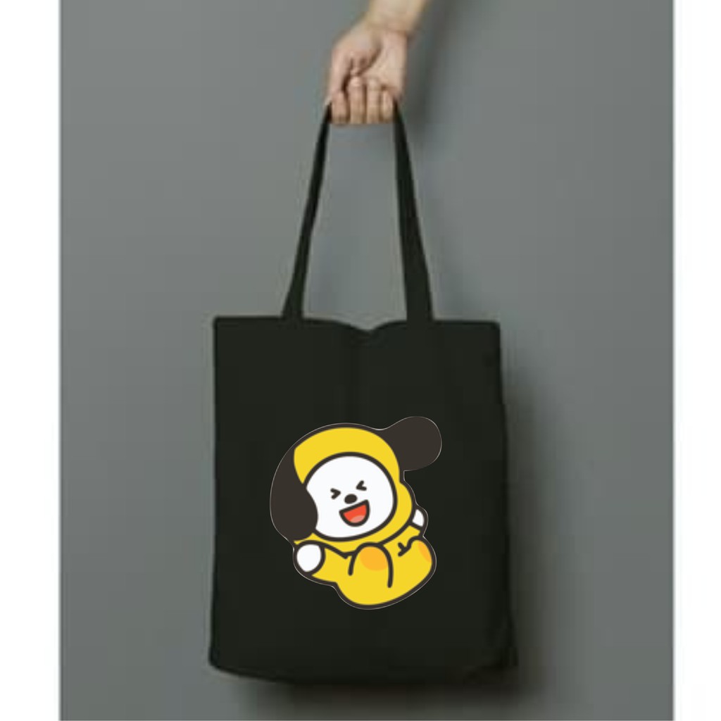 Totebag BT21 ( CHIMMY ) ll PAKAI RESLETING