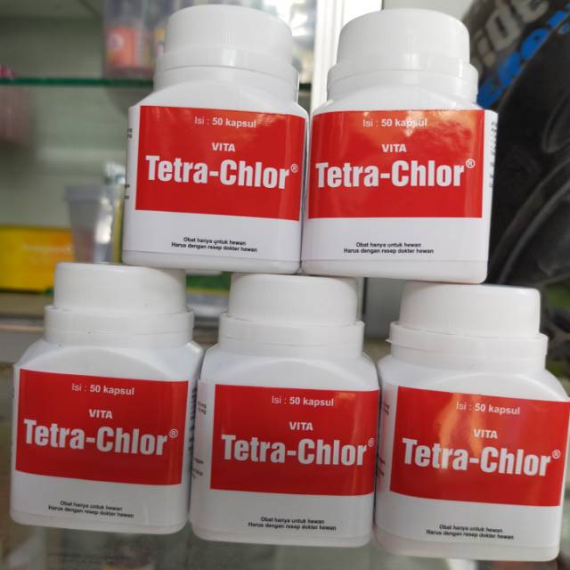 Tertra Chlor Botol - Obat Segala Jenis Ayam