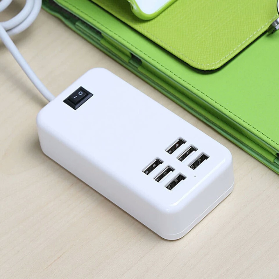 Adaptor USB Charger 6 Port / Charger USB 6 Port / Travel Usb