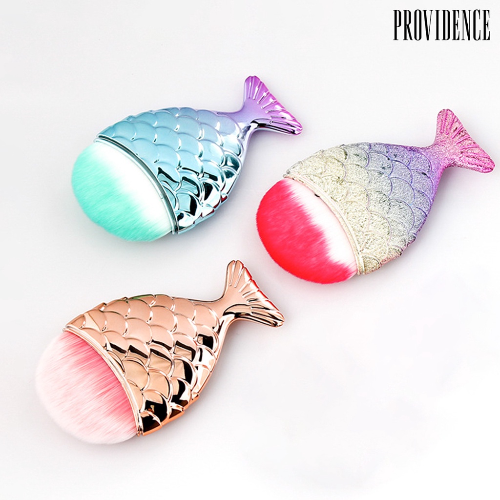 Providence Mermaid Tail Design Soft Nail Art Brush Dust Remover Cleaning Manicure Tool