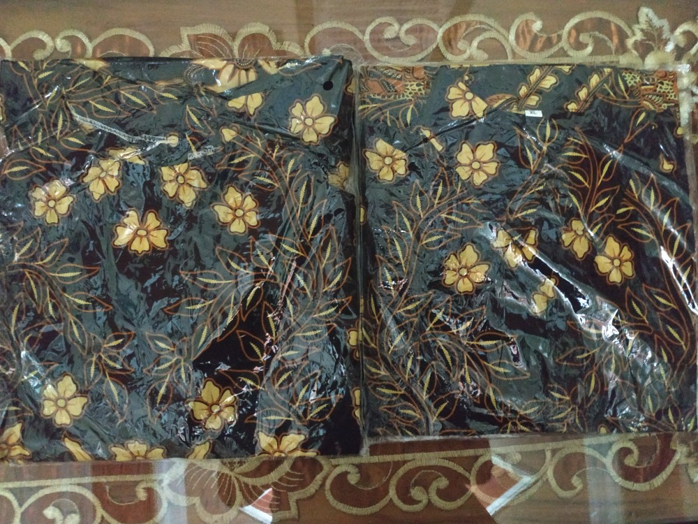 Batik Couple Cendrawasih Sogan Batik Nilda Mas Original