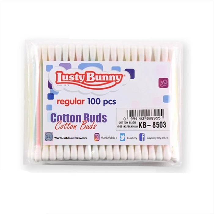 Jessen Lusty Bunny Kb Cotton Buds Regular Dewasa S Refill