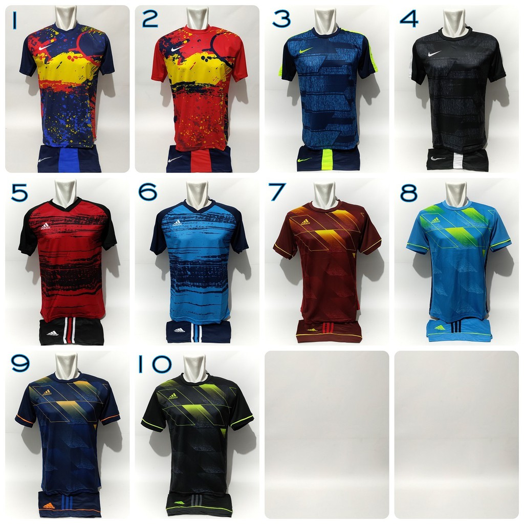 Setelan Sepak Bola Adidas Grosir - Jersey Futsal
