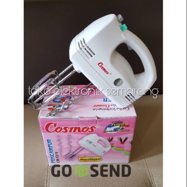 HAND MIXER COSMOS CM 1279 / CM 1679 PENCAMPUR TERMOSTAT TURBO KNOB