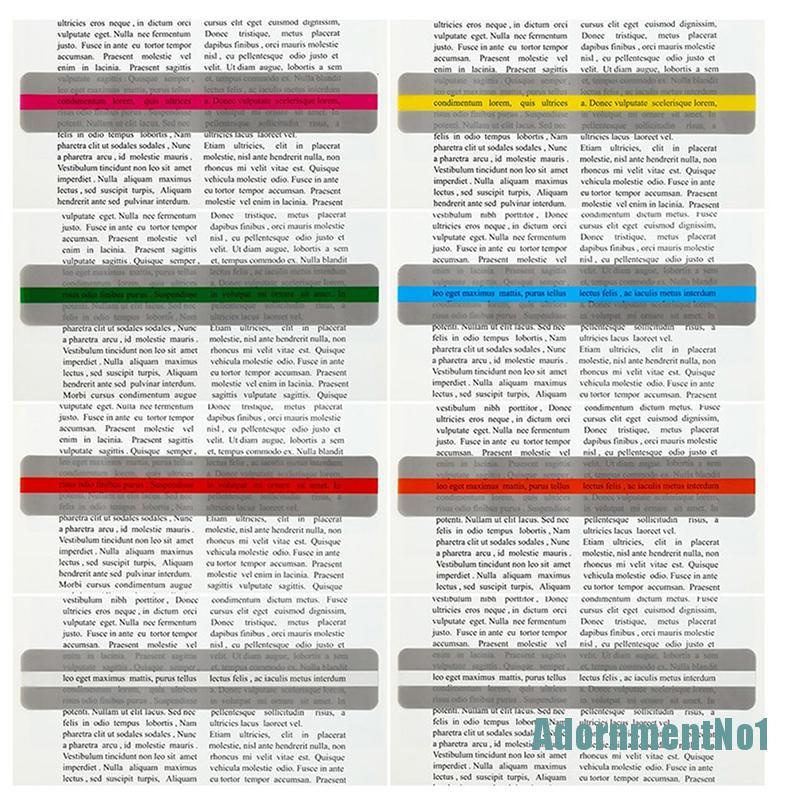 (AdornmentNo1) 6pcs / Set Penanda Buku Untuk Membaca