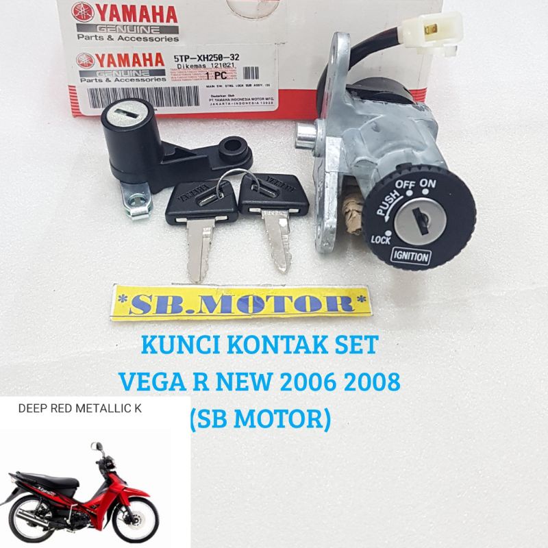KUNCI KONTAK SET KEY VEGA R NEW 2006-2008 ASLI YGP 5TP-XH250-32
