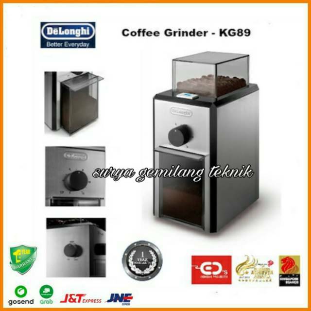 Grinder Kopi / Penggiling Kopi KG89 Delonghi KG 89 Coffee Grinder /