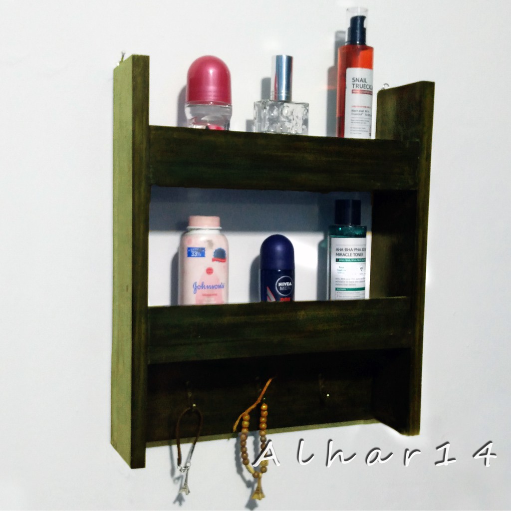 Rak Kayu Serbaguna 2 susun 01