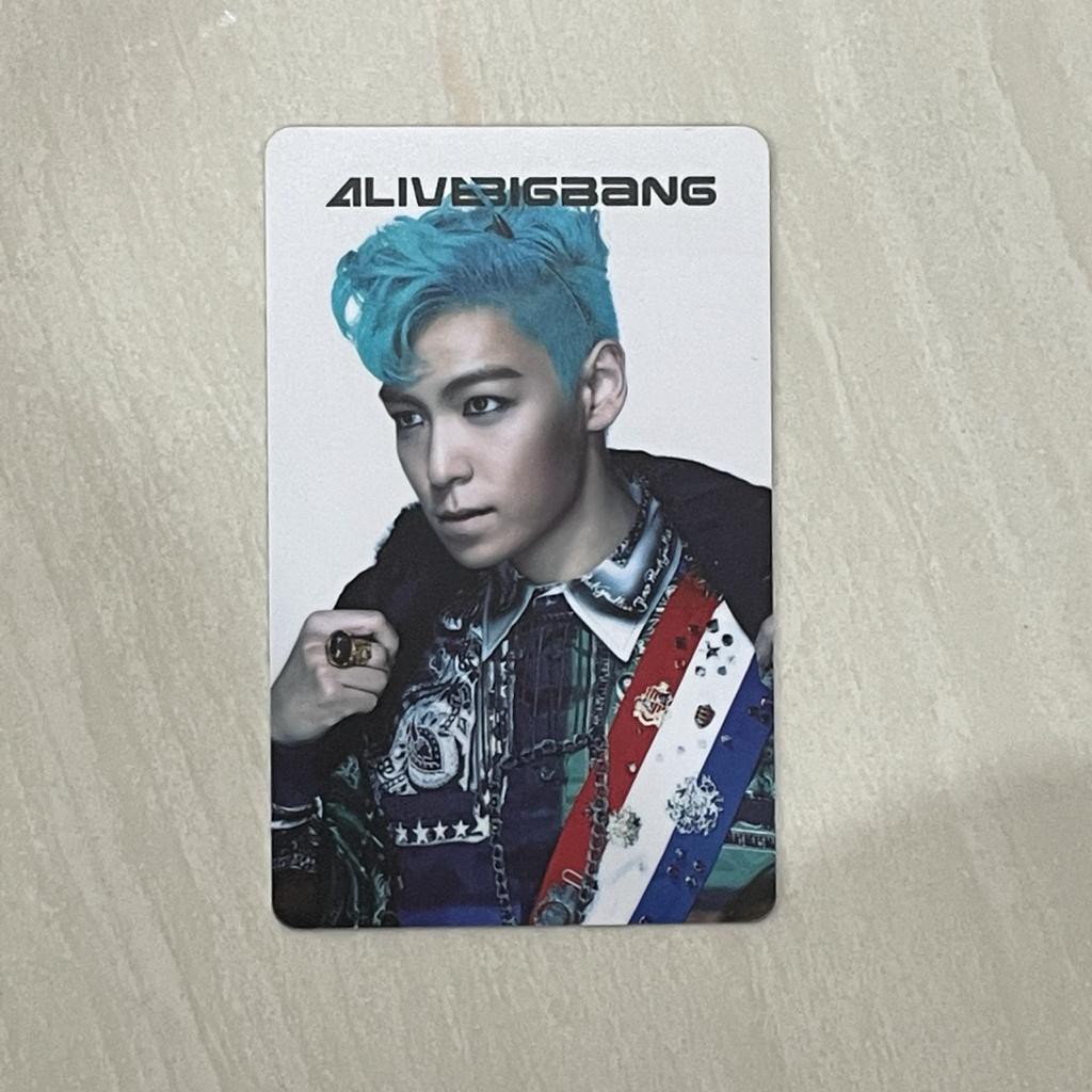 Bigbang TOP Photocard - Alive Album