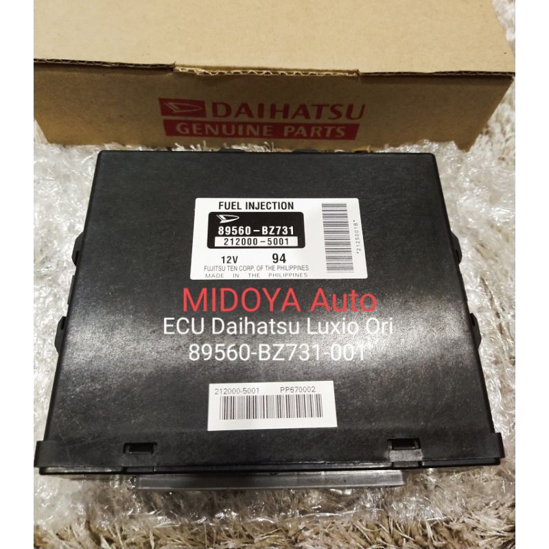 ECU Daihatsu Luxio 89560-BZ731-001 ori
