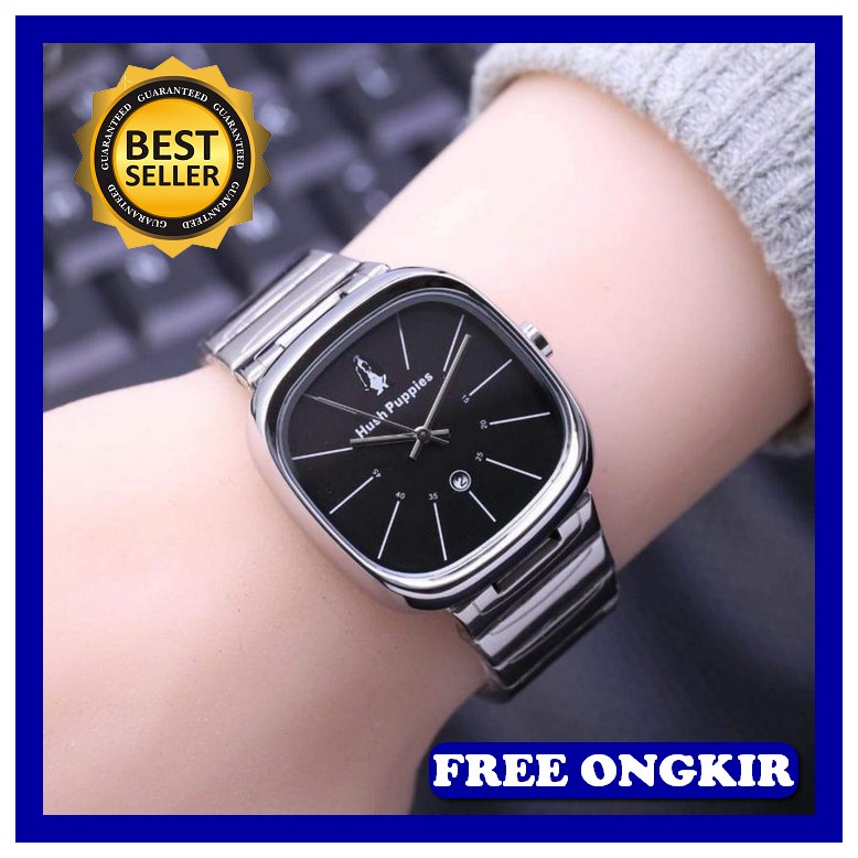 Jam Tangan Wanta Led Touchscreen Kulit New Model  Aj_Watch17 Jam Tangan Wanita Hush Puppies Kotak Ra