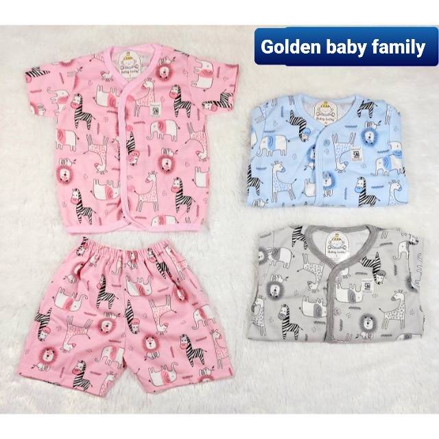 1 Pcs Baby Lucky Setelan Pendek Kd/ObcSize S,M,L