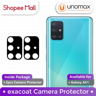 Camera Protector Samsung Galaxy A51 Exacoat - Matte Black (2pcs)
