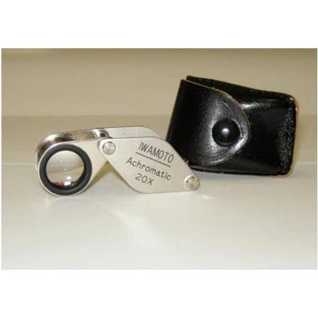 Loupe iwamoto achromatic 20x pembesaran