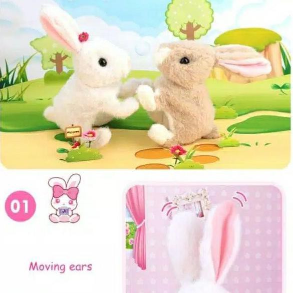 NEW Mainan Edukasi Anak Pet Alive Boneka Kelinci bisa jalan BERKUALITAS