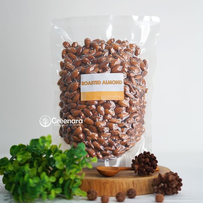 

Roasted almond 1kg / kacang almond panggang 1kg