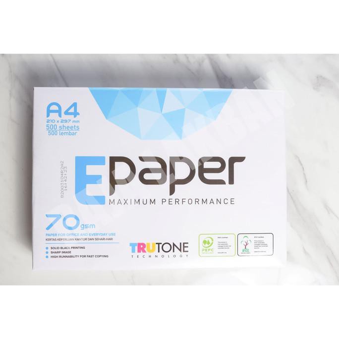 

Kertas Fotocopy / HVS Murah Merek EPaper Ukuran A4 70gram