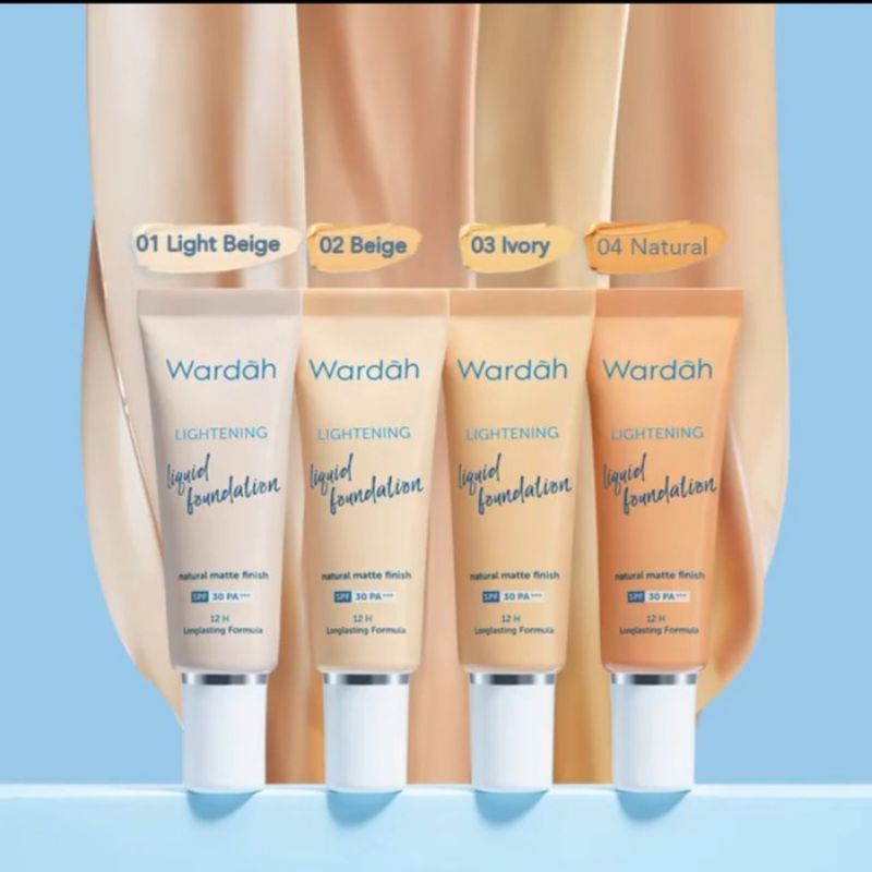 WARDAH Lightening Liquid Foundation 25ml&amp;6ml