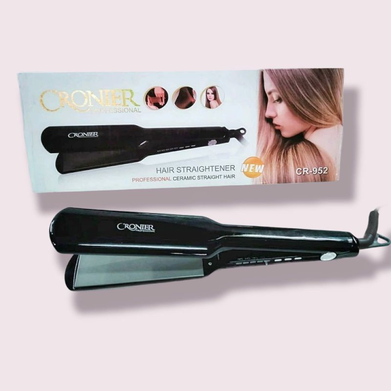 Catokan Rambut Lurus Cronier profesional Hair Straightener