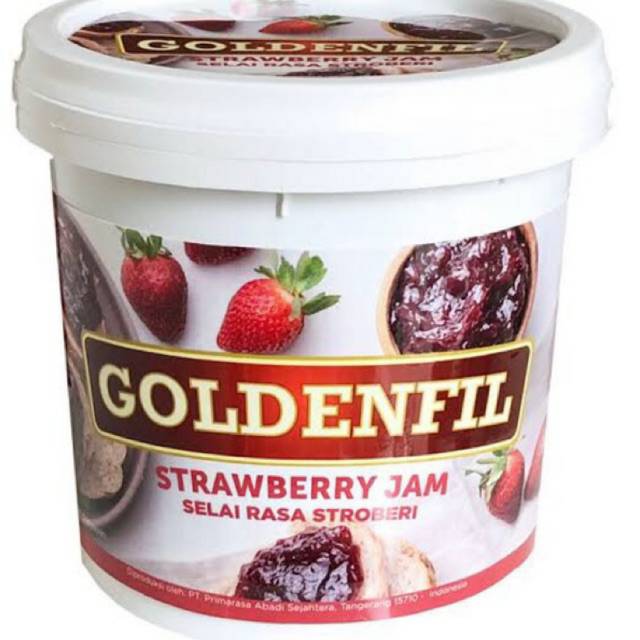 

Goldenfil Strawberry Jam / Selai Strawberry /