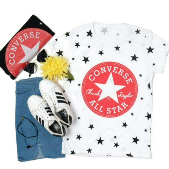 Women Tumblr Tee / Kaos "Converse All-Star" HeyTshirt