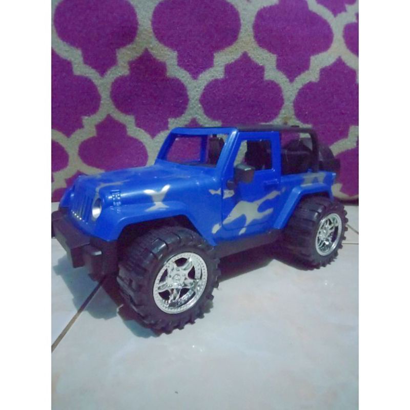 MAINAN MOBIL JEEP HUMMER MILITER BESAR ANAK EDUKATIF - JEEP HUMMER TNI