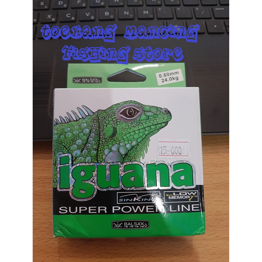 Senar Pancing Murah Panjang 100 m Warna Bening Balsax Iguana