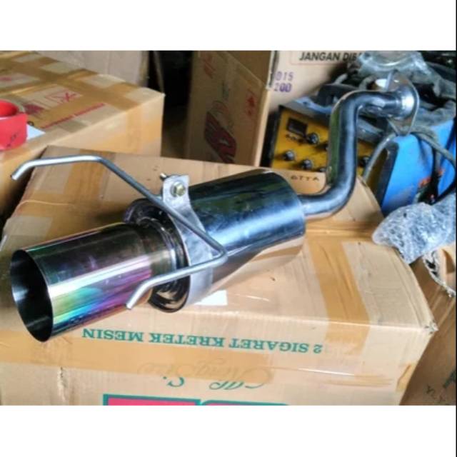 KNALPOT HKS RAINBOW BOLT ON BRIO