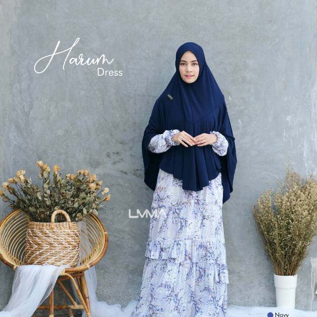 Dress harum/dress umma/dress rayon