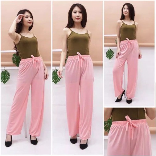 iseven p KULOT POLOS | CELANA KULOT PANJANG ALL SIZE FIT TO L PINGGANG KARET