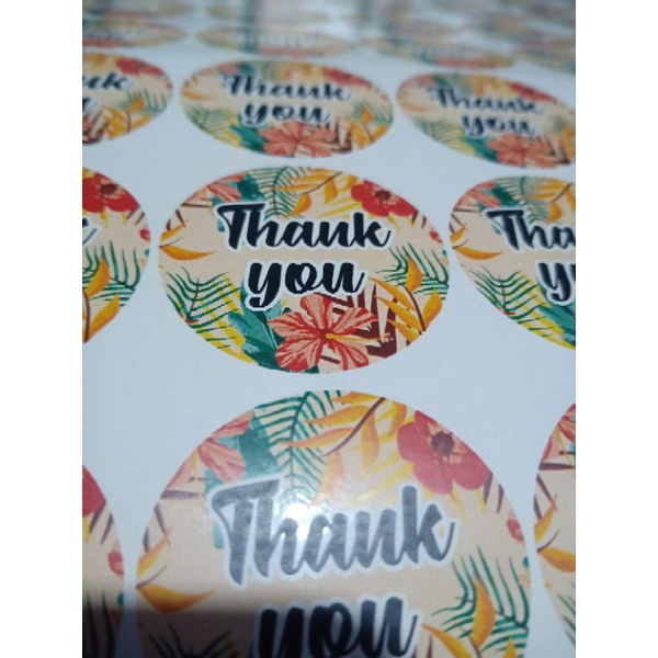 

PAKET 500pcs STICKER LABEL CROMO