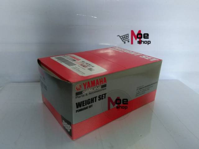 Roller Xeon / Mio M 3 Asli Original Yamaha Weight Set 6pcs 44D-WE763-00 Batu Timbangan Ori Orisinil