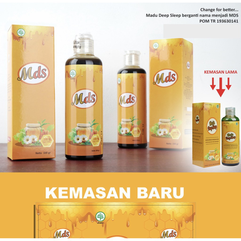 

MADU MDS 280gr herbal susah tidur