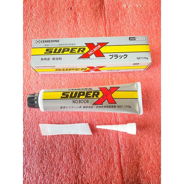 LEM PEREKAT CAIR SEGEL UNIVERSAL CAMEDINE SUPER X 8008 MULTIFUNGSI 170G